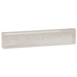 Clear 10" Acrylic Desk