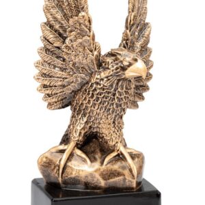 EAGLE ON BASE PAINTED