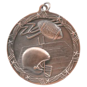 Football Shooting Star Medal