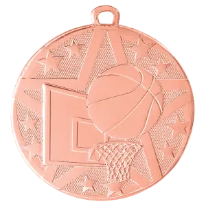 Basketball Superstar Medal