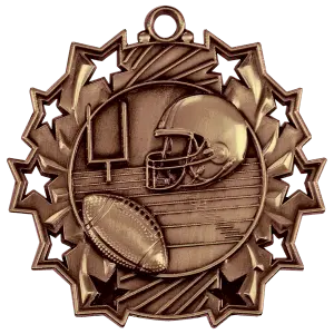 Football Ten Star Medal