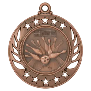 Bowling Galaxy Medal