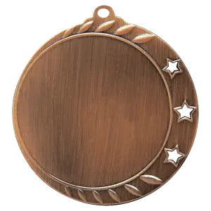 3-Star 2" Insert Holder Medal