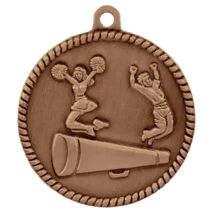 Cheer High Relief Medal