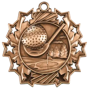 Golf Ten Star Medal