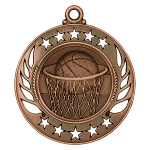 Basketball Galaxy Medal