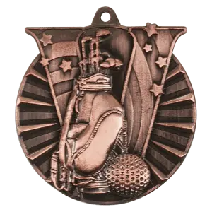 Golf Victory Medal