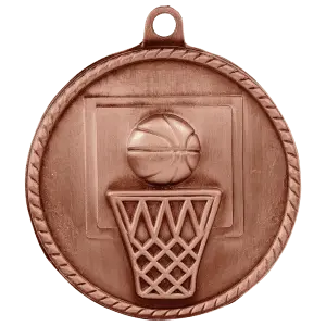 Basketball High Relief Medal