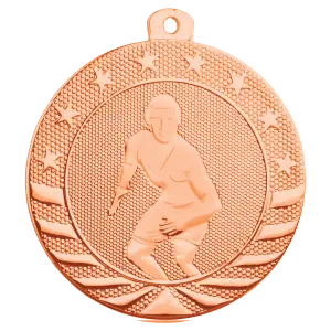 Male Wrestling Starbrite Medal
