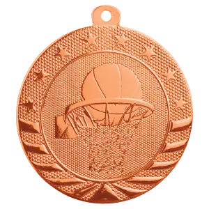Basketball Starbrite Medal