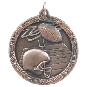 Football Shooting Star Medal