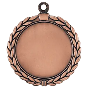 Wreath 2" Insert Holder Medal