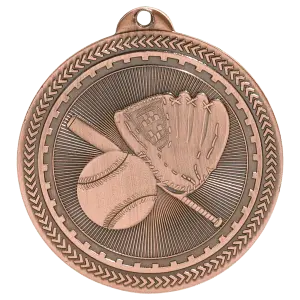 Baseball/Softball BriteLazer Medal-Bronze