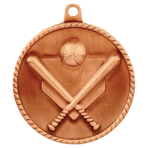 Baseball/Softball High Relief Medal