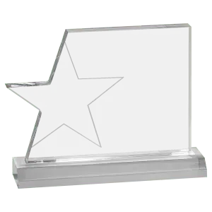 Clear Acrylic Star Page Award