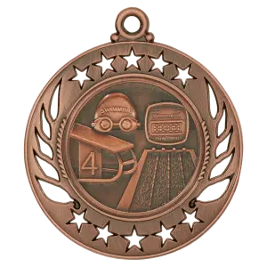 Swimming Galaxy Medal