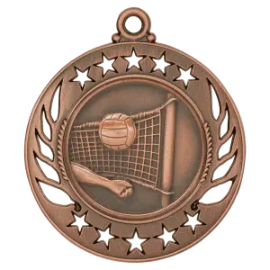 Volleyball Galaxy Medal