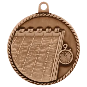 Swimming High Relief Medal