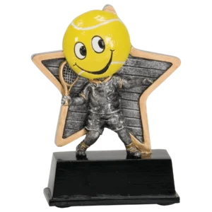 Tennis Little Pals Resin