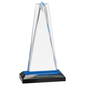 Large Blue Star Impress Acrylic