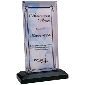 Large Full Color Beveled Impress Acrylic