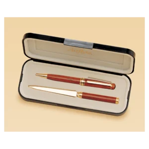 Rosewood Pen and Letter Opener Set