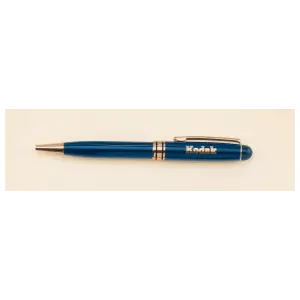 Blue Brass Pen