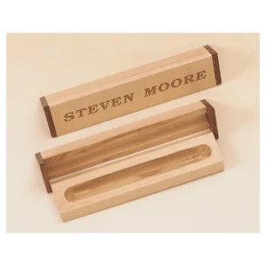 Maple and Walnut Pen Case