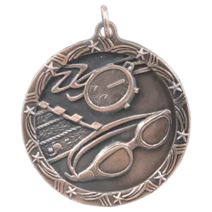Swimming Shooting Star Medal