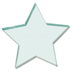 Jade Acrylic Star Paperweight