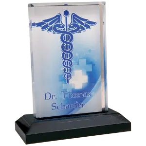 Small Full Color Beveled Impress Acrylic