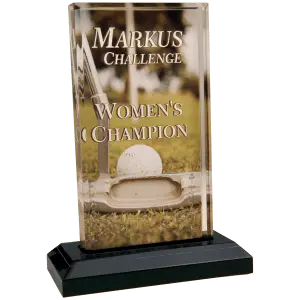 Medium Full Color Beveled Impress Acrylic