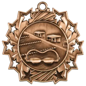 Swimming Ten Star Medal