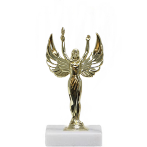 Figure On Marble Base Trophy - 5"