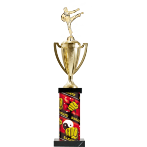 Cup Series Rectangle Column Trophy