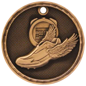 Track 3-D Medal