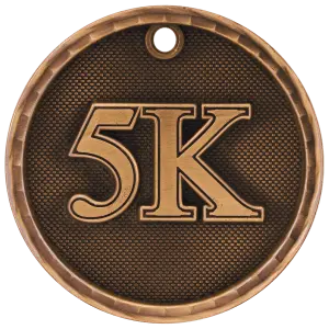 5K 3-D Medal