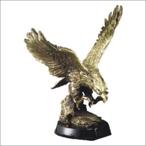 EAGLE SWOOPING ON BASE