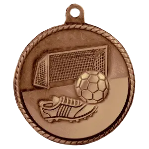 Soccer High Relief Soccer Medal