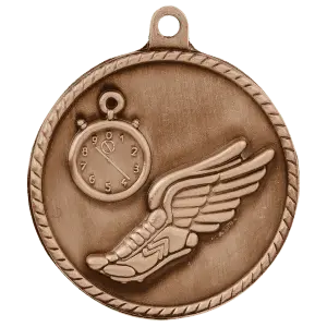 Track High Relief Medal