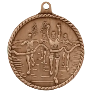 Cross Country High Relief Medal