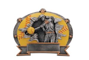 SOFTBALL,F, BURSTER PLATE