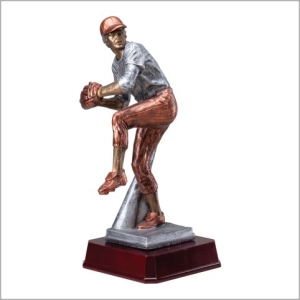 BASEBALL PITCHER RESIN