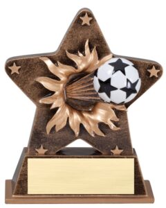 STAR BURST RESIN SOCCER