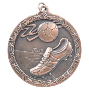 Soccer Shooting Star Medal