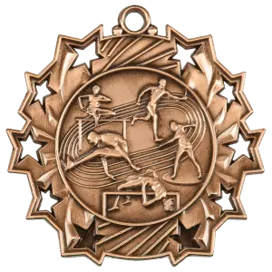 Track & Field Ten Star Medal