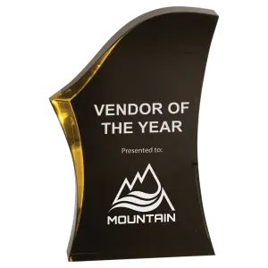 Gold Luminary Surge Acrylic