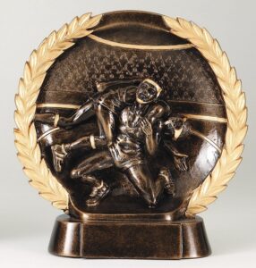 RESIN PLATE WRESTLING