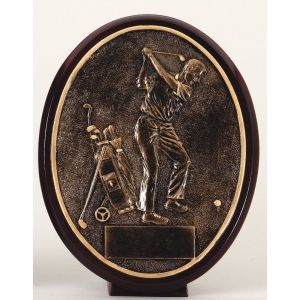 MALE GOLF SWING OVAL