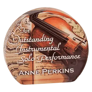 Small Full Color Round Acrylic